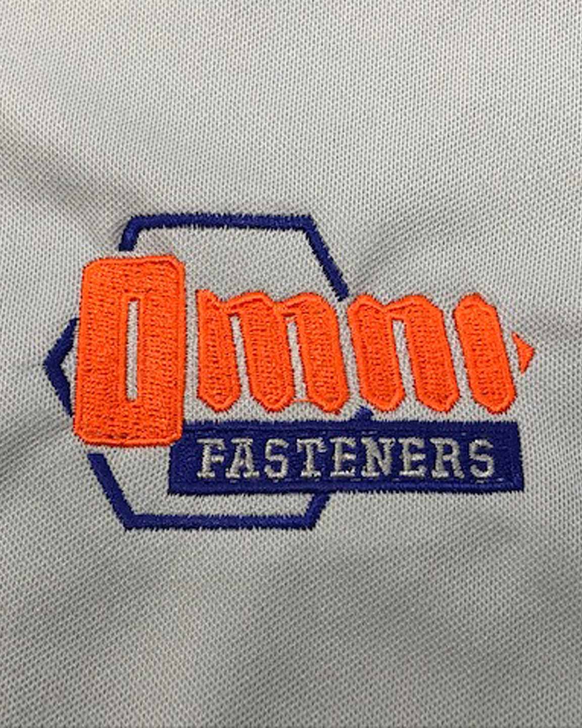 Omni Fasteners embroidered logo