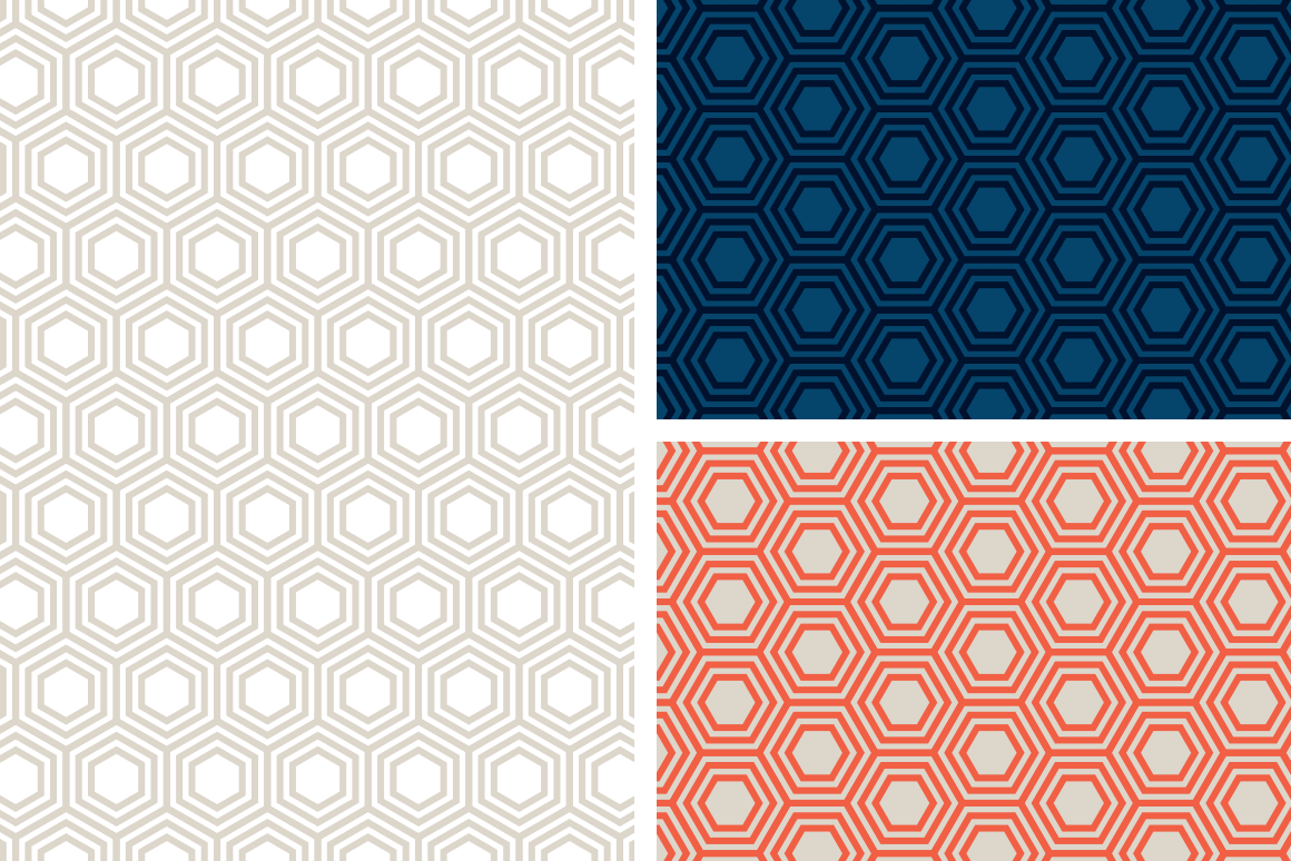 Omni Fasteners hexagon patterns